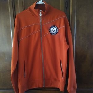 Men's volcom fleece jacket